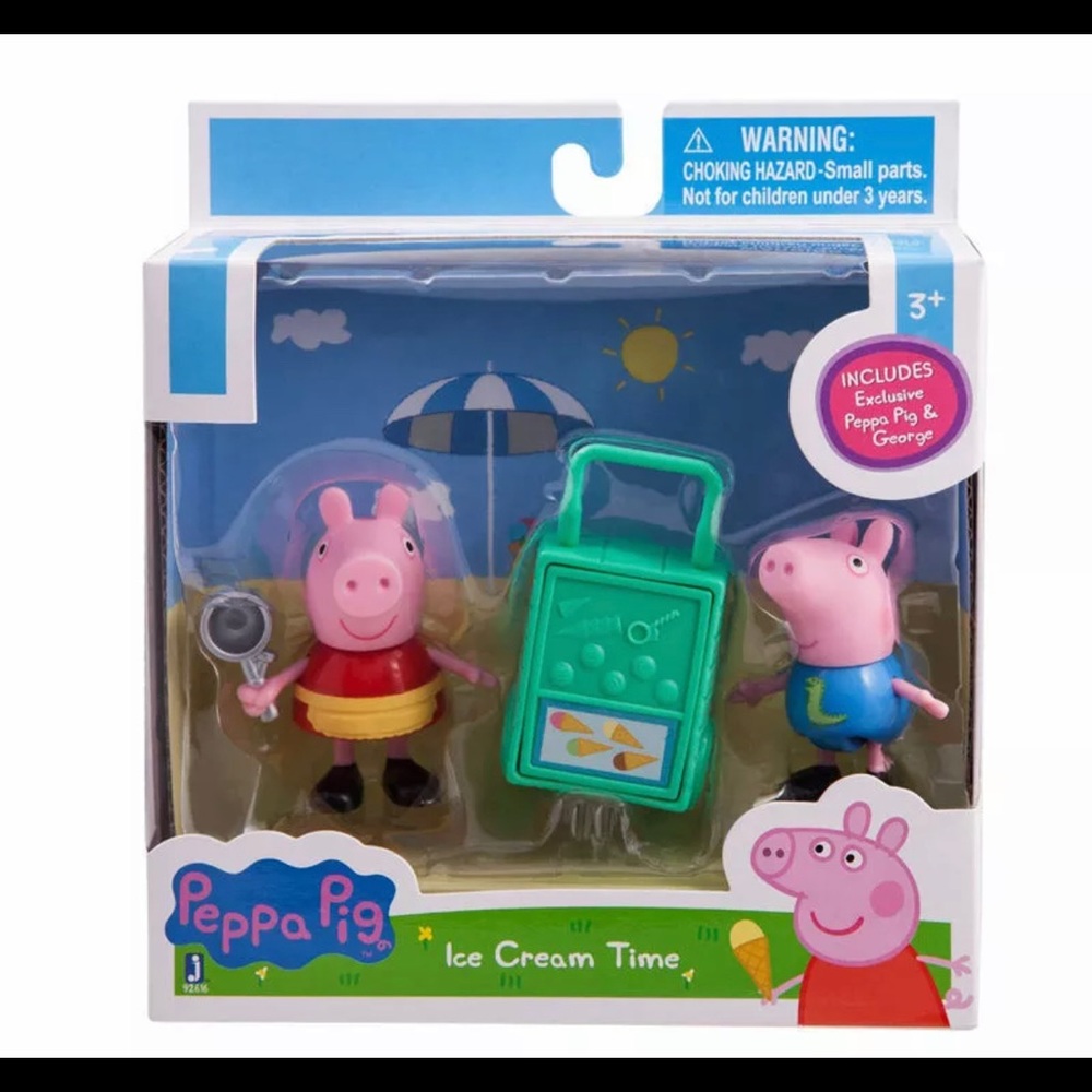 NEW Peppa PIG Peppa's Ice Cream Time Play set